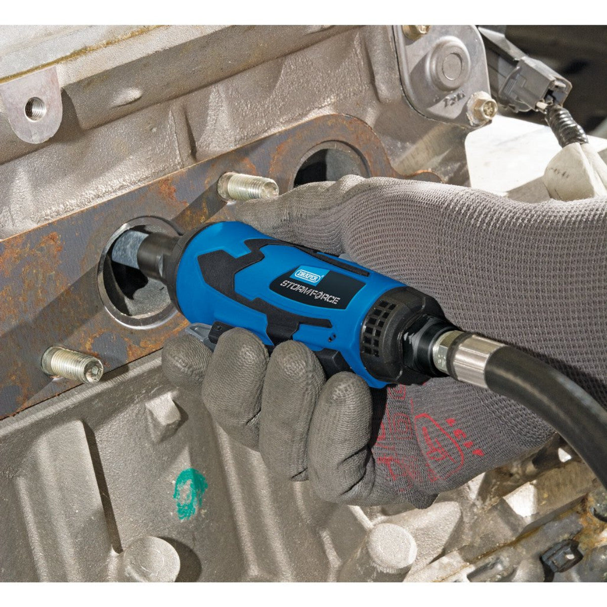 Draper Composite Straight Mini Air Die Grinder, 6mm 65130