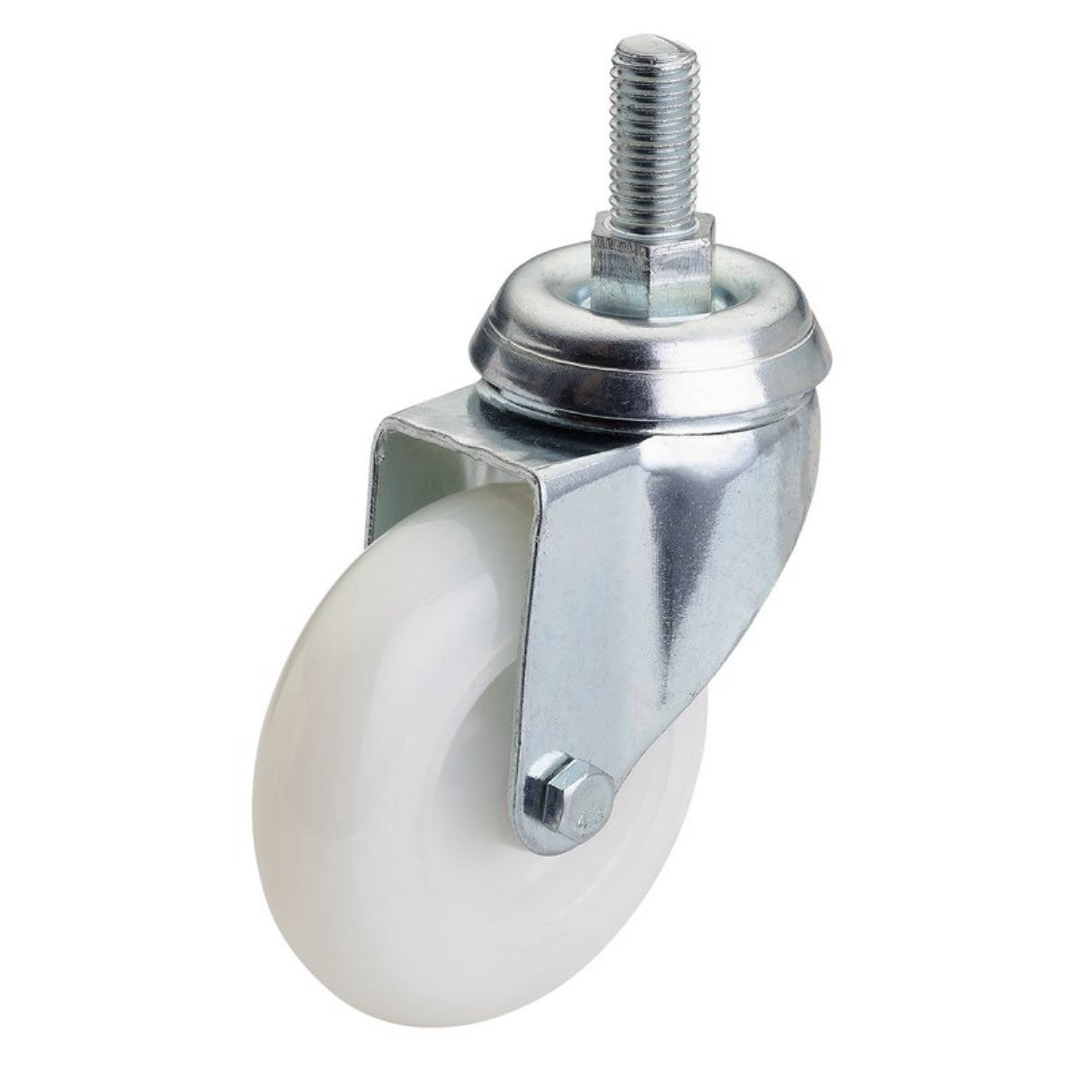 Draper Swivel Bolt Fixing Nylon Wheel, 75mm Diameter, S.W.L. 70kg 65500