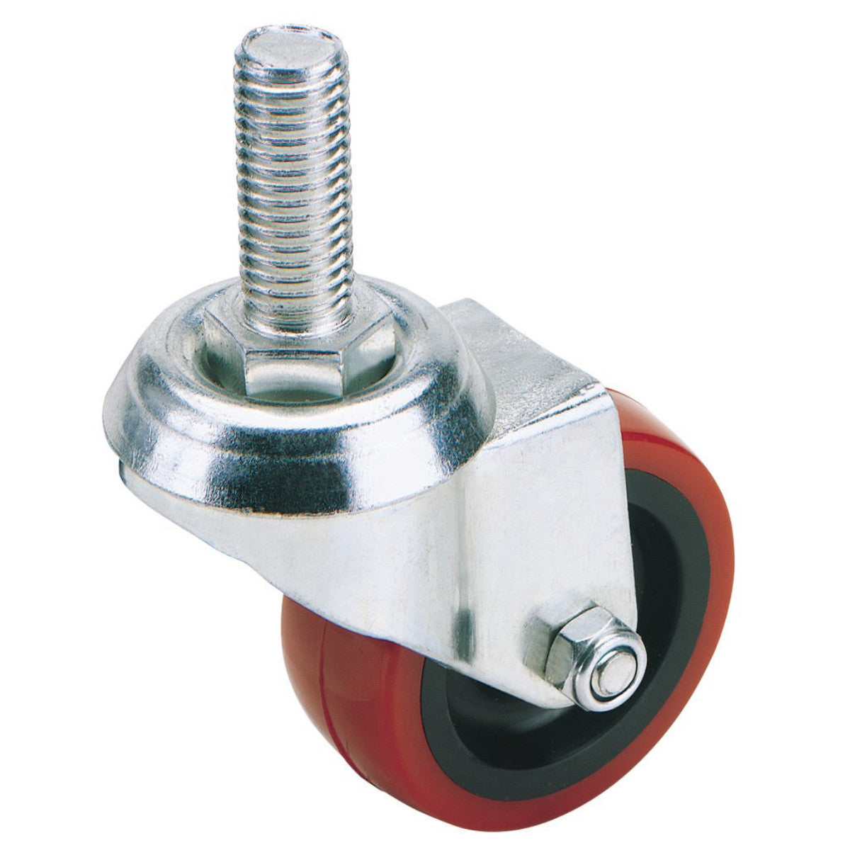 Draper Swivel Bolt Fixing Polyurethane Wheel, 50mm Diameter, S.W.L. 50kg 65510