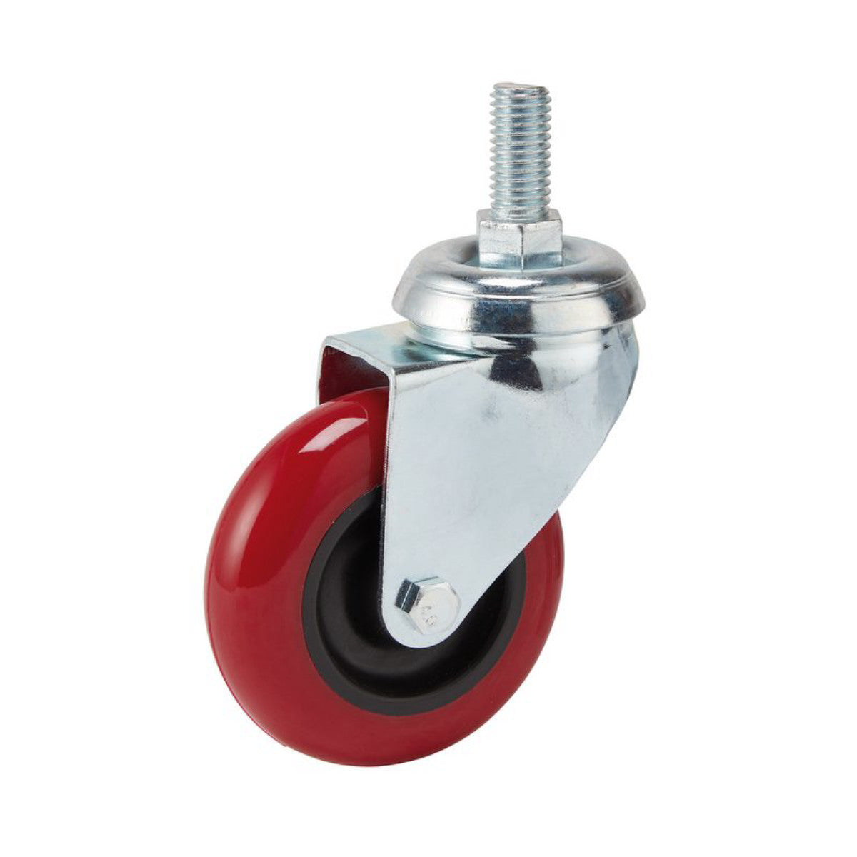 Draper Swivel Bolt Fixing Polyurethane Wheel, 75mm Diameter, S.W.L. 70kg 65515