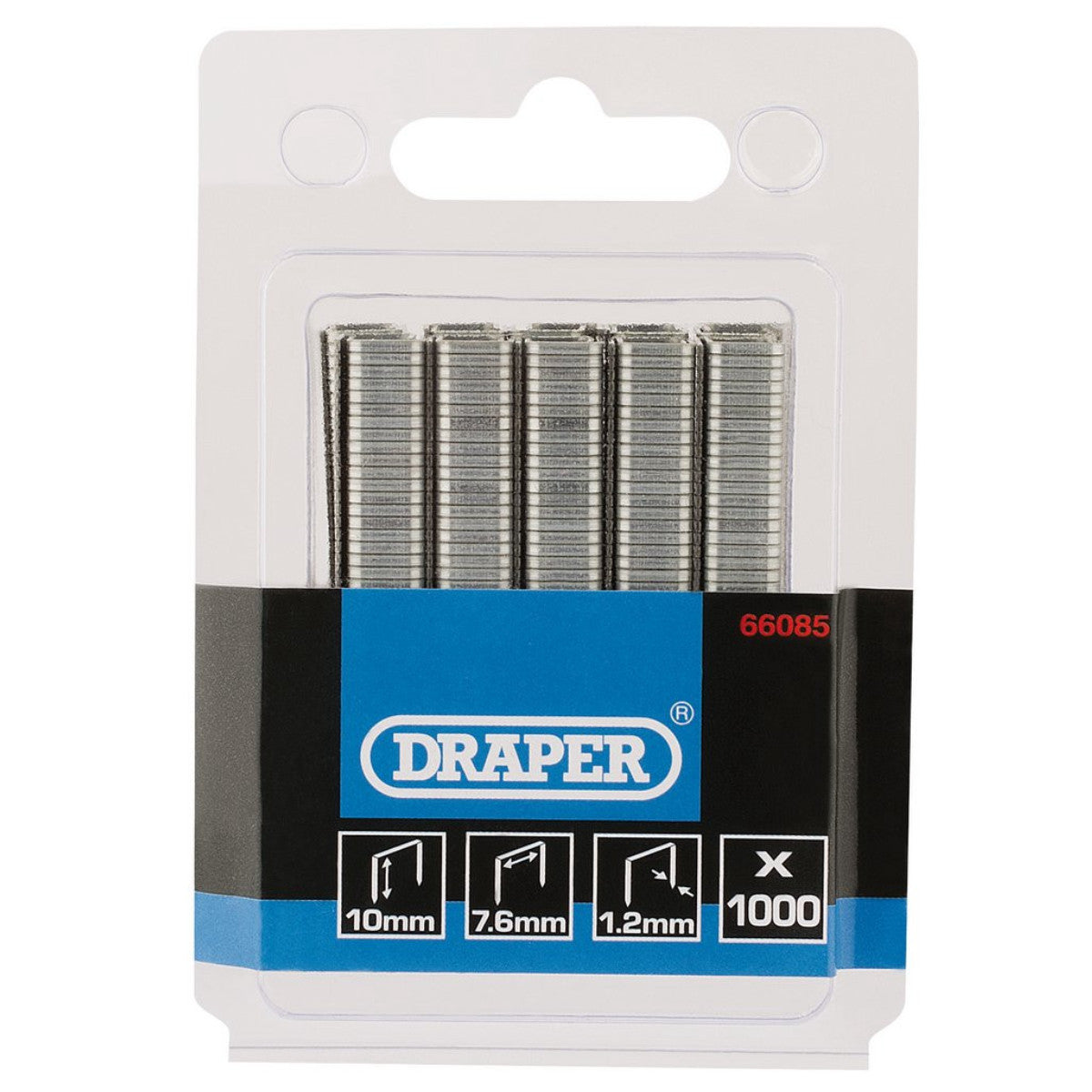 Draper Staples, 10mm (Pack of 1000) 66085