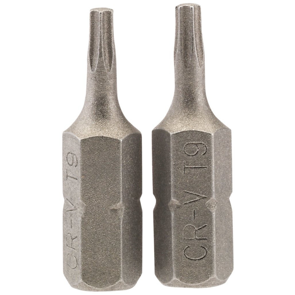 Draper TX-STAR Insert Bit, 1/4" Hex, 25mm Long, T9 (Pack of 2) 66427