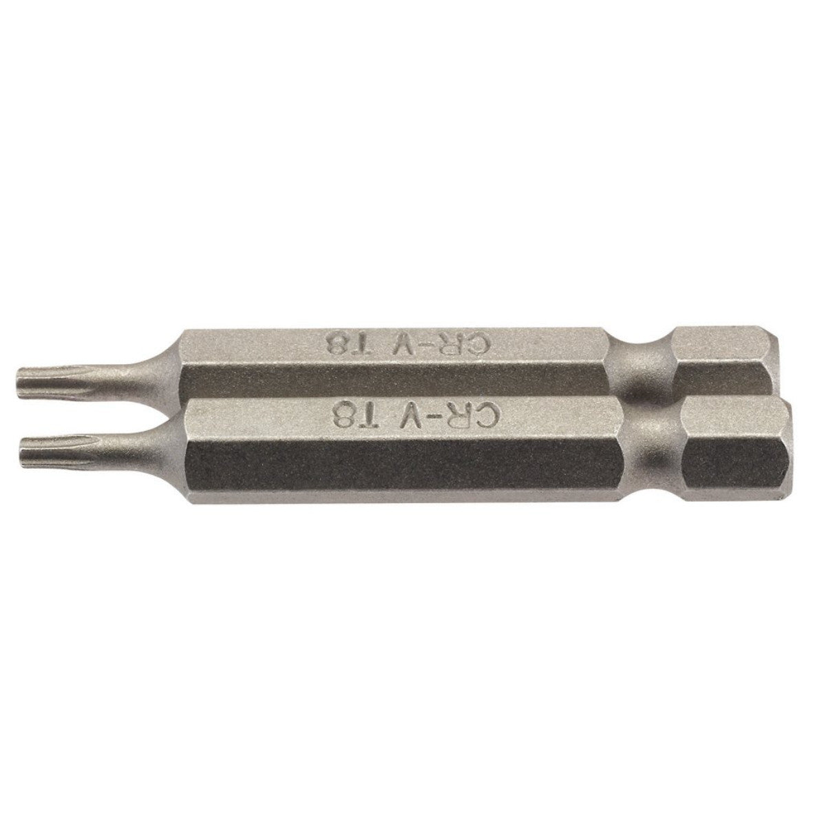 Draper TX-STAR Insert Bit, 1/4" Hex, 50mm Long, T8 (Pack of 2) 66484