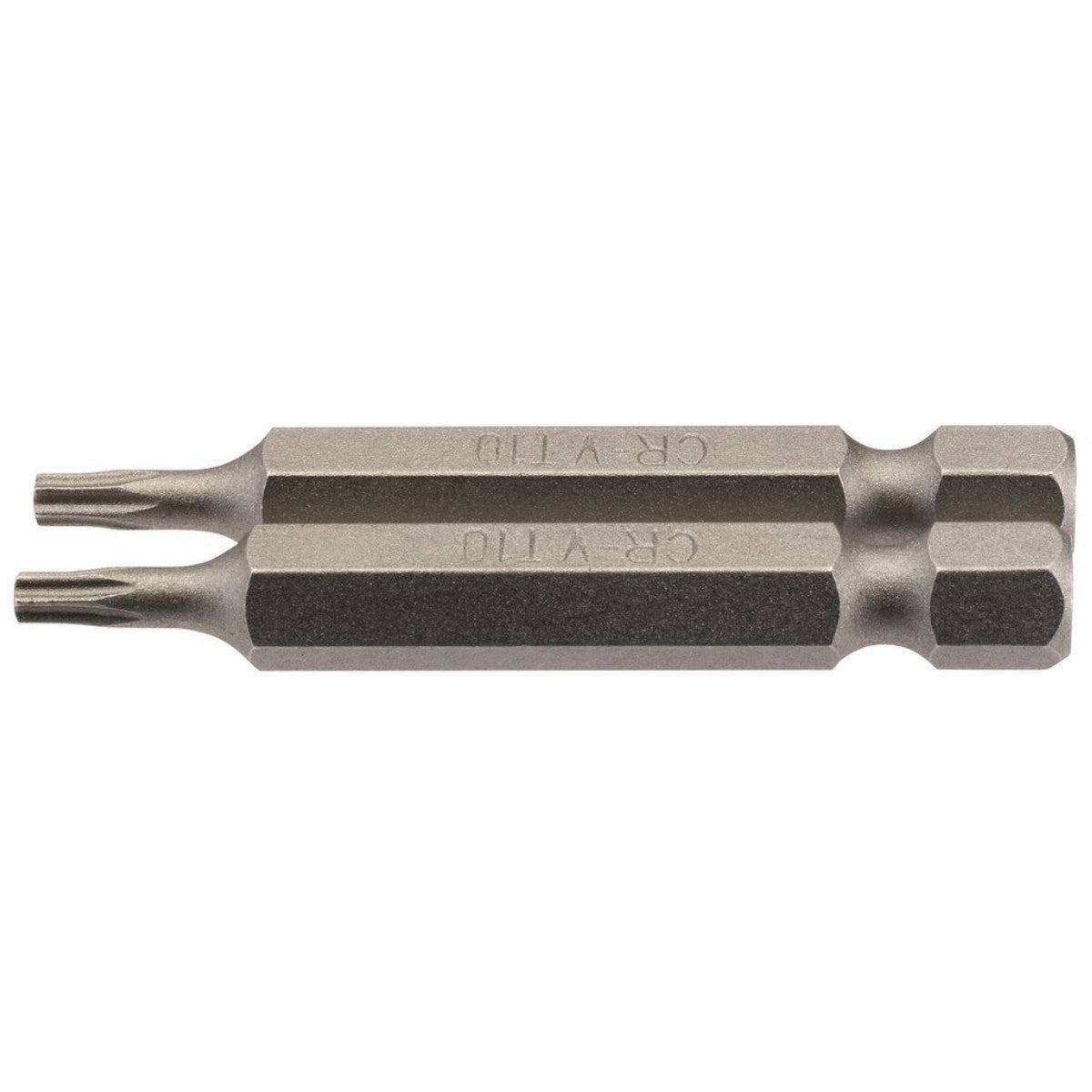 Draper TX-STAR Insert Bit, 1/4" Hex, 50mm Long, T10 (Pack of 2) 66486