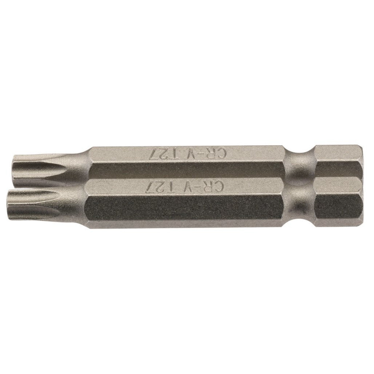 Draper TX-STAR Insert Bit, 1/4" Hex, 50mm Long, T27 (Pack of 2) 66490