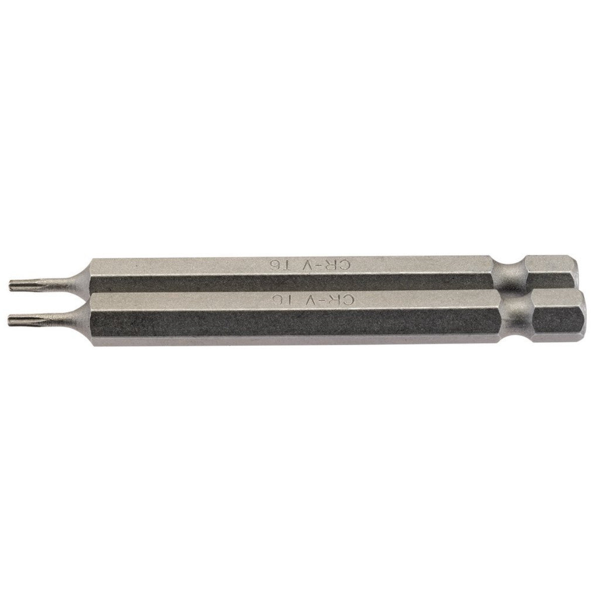 Draper TX-STAR Insert Bit, 1/4" Hex, 75mm Long, T6 (Pack of 2) 66827