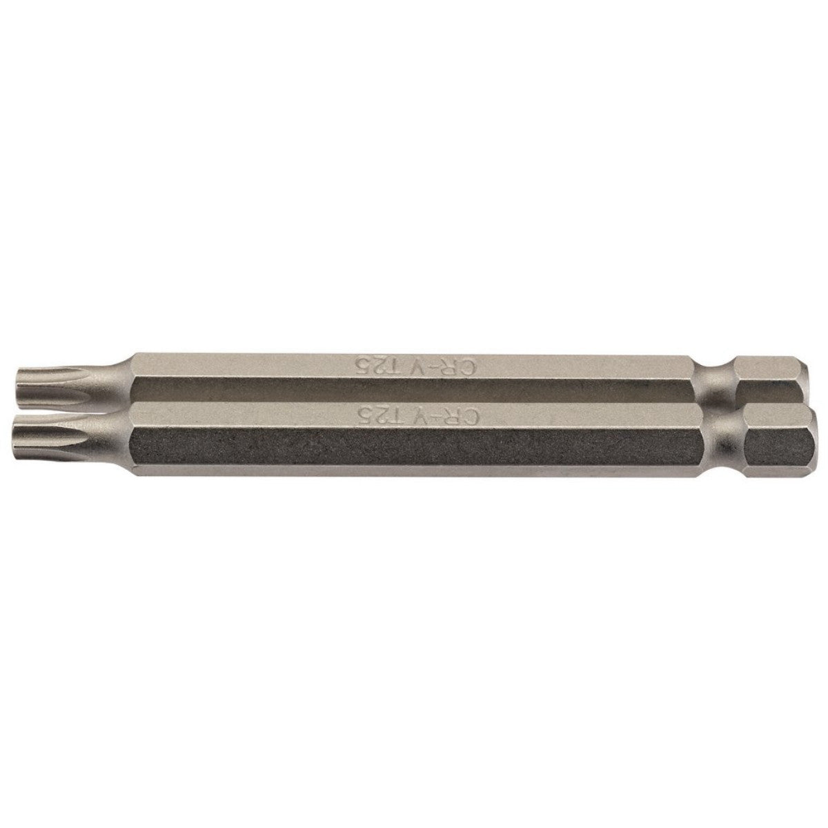 Draper TX-STAR Insert Bit, 1/4" Hex, 75mm Long, T25 (Pack of 2) 66849