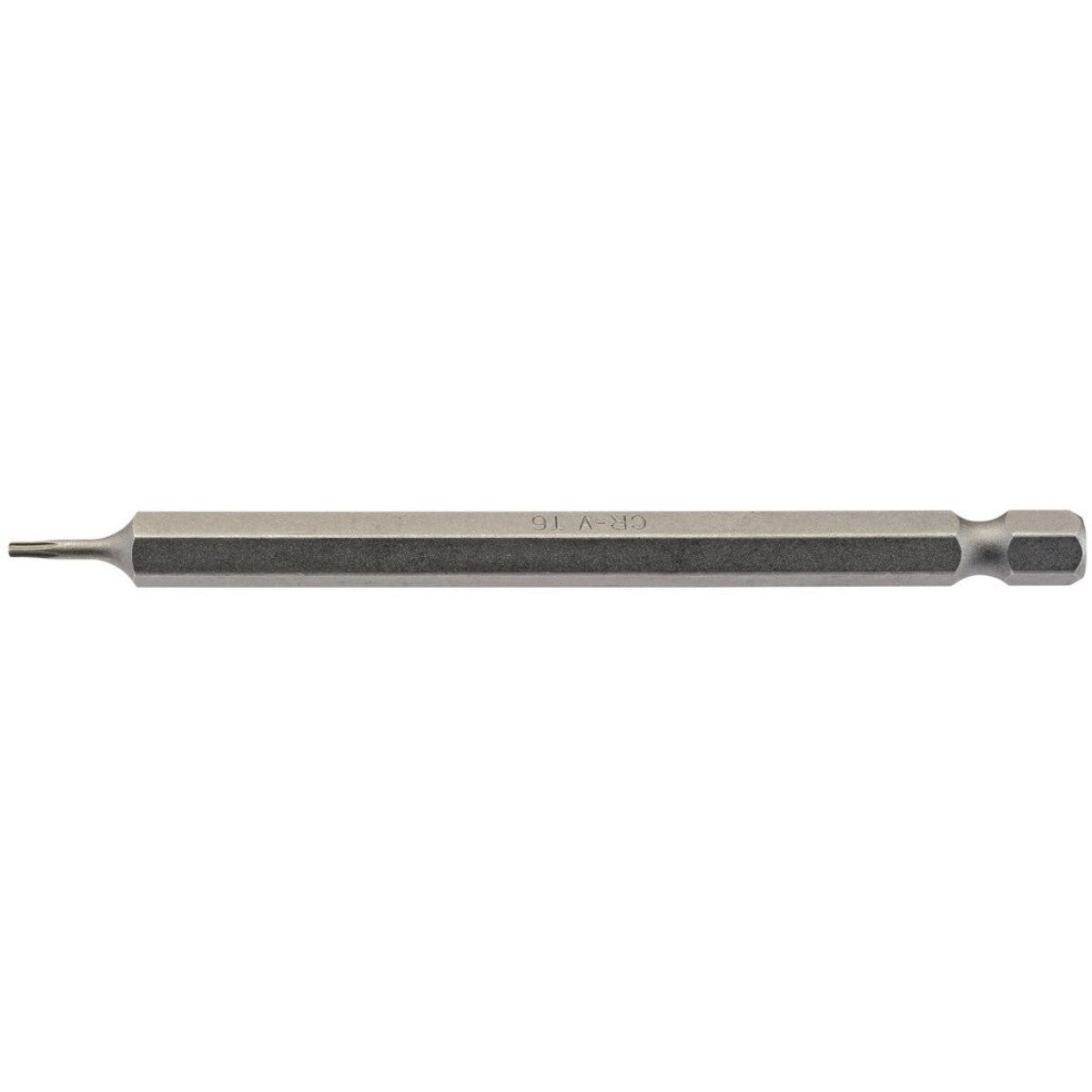 Draper TX-STAR Insert Bit, 1/4" Hex, 100mm Long, T6 (Pack of 1) 66905
