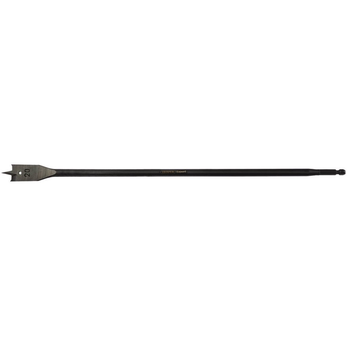 Draper Expert Extra Long Flat Wood Bit, 20 x 405mm 67541