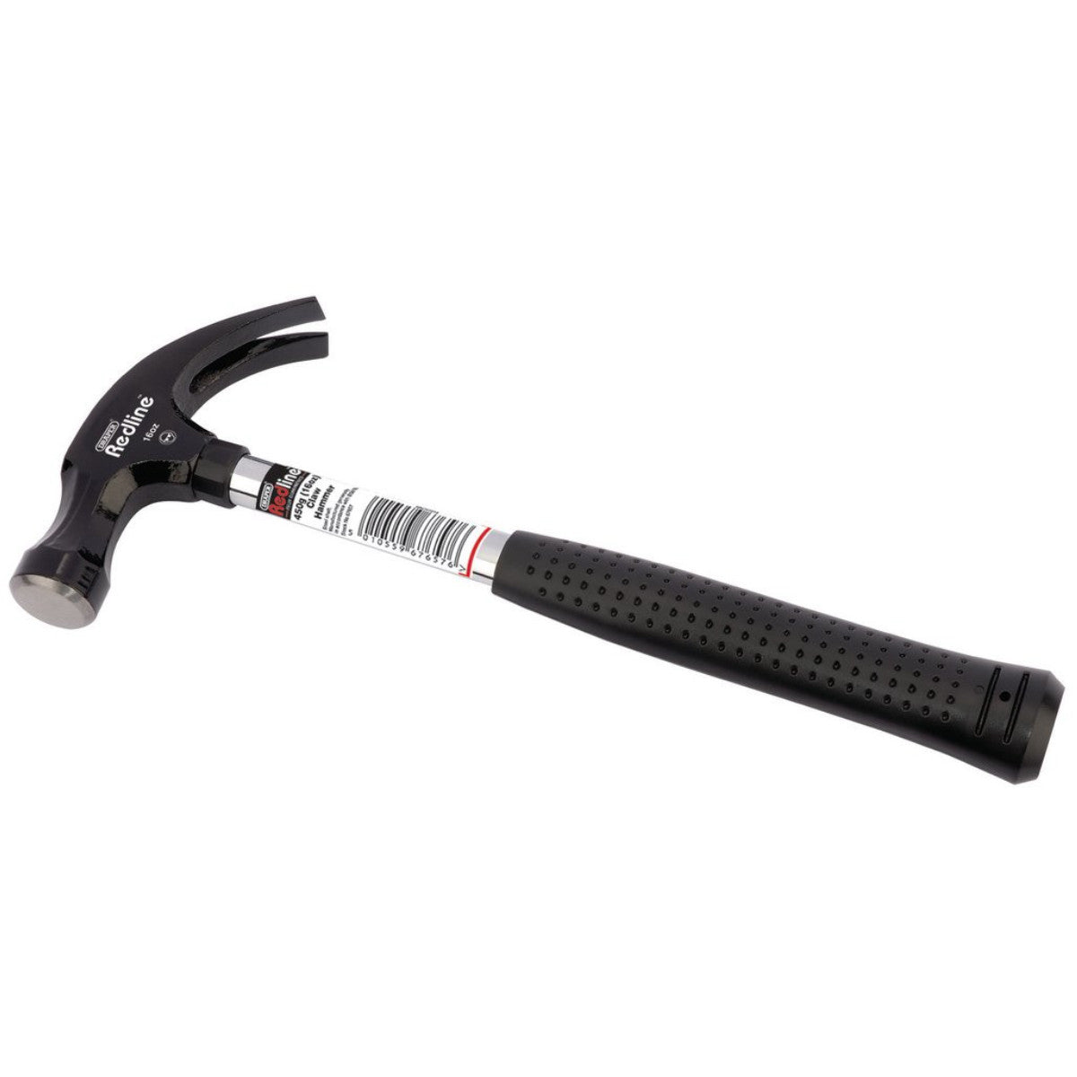Draper Redline Claw Hammer with Steel Shaft, 450g/16oz 67657