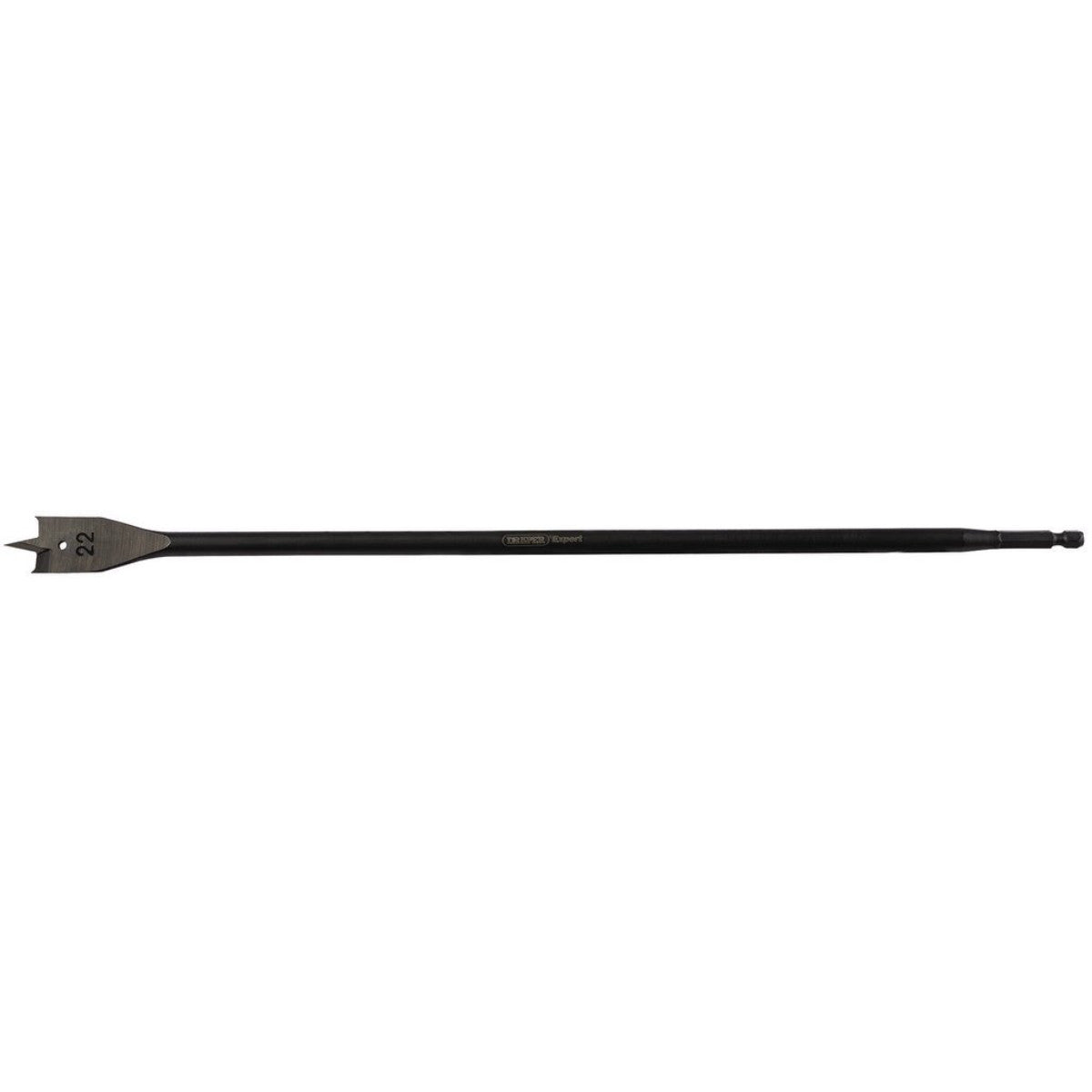 Draper Expert Extra Long Flat Wood Bit, 22 x 405mm 67674