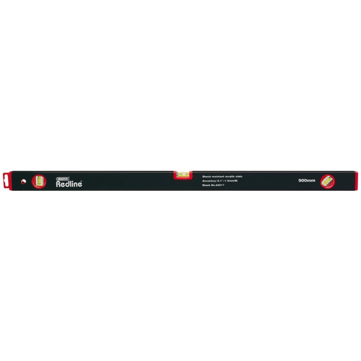 Draper Redline Box Spirit Level, 900mm 68017