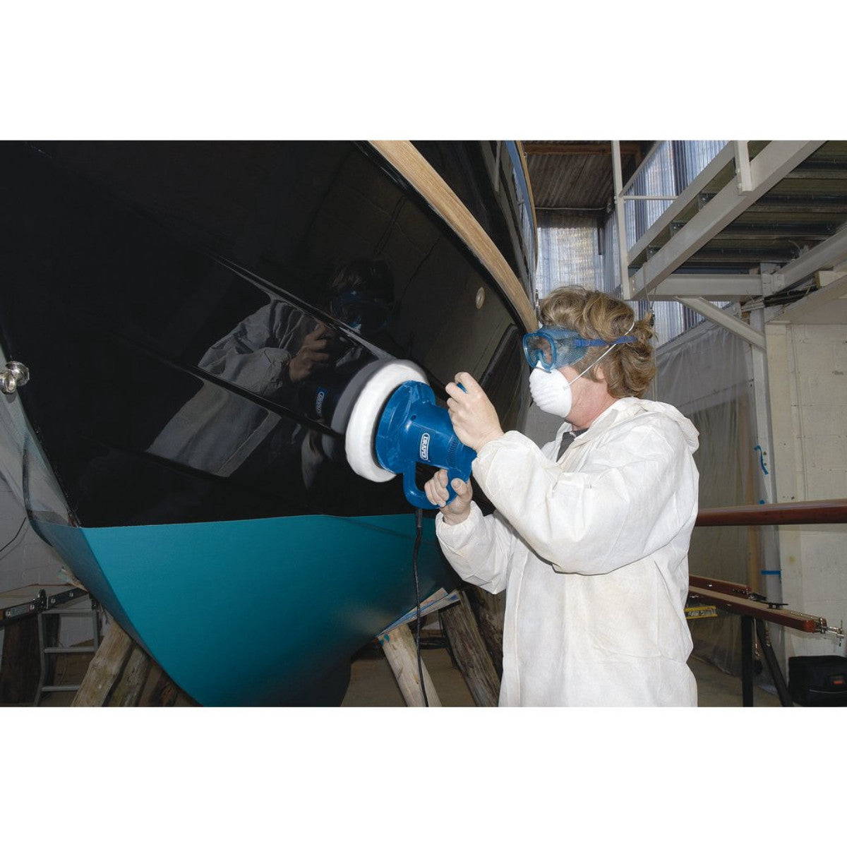 Draper Lambswool Polishing Bonnet, 240mm 69490