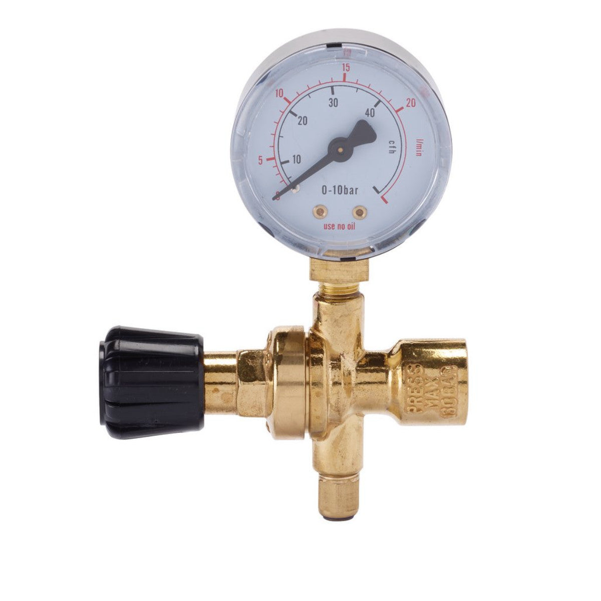 Draper MIG Gas Bottle Regulator Disposable Cylinder 1 Gauge 70135