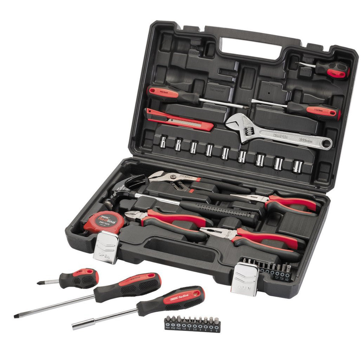 Draper Redline Home Essential Tool Kit (43 Piece) 70382
