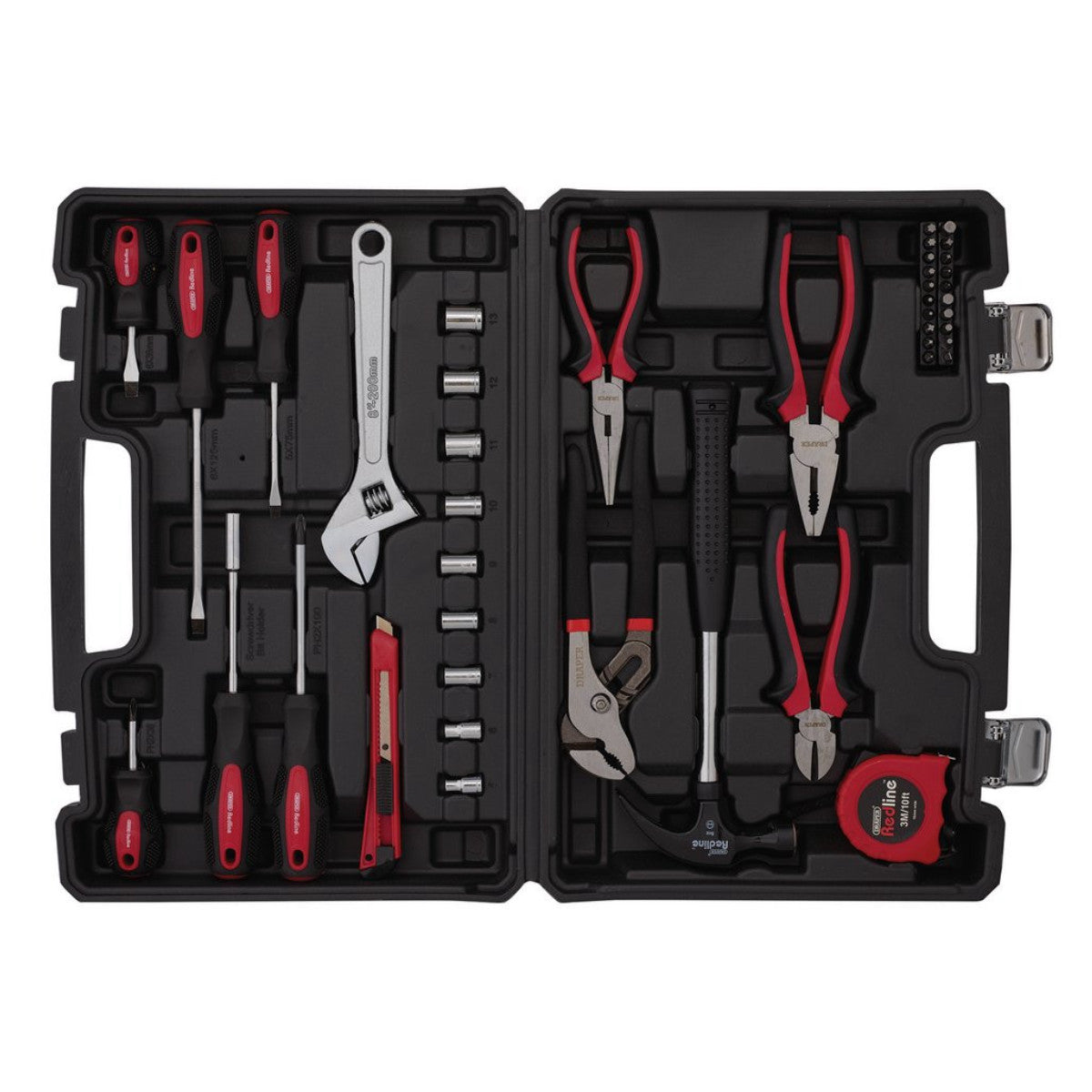 Draper Redline Home Essential Tool Kit (43 Piece) 70382