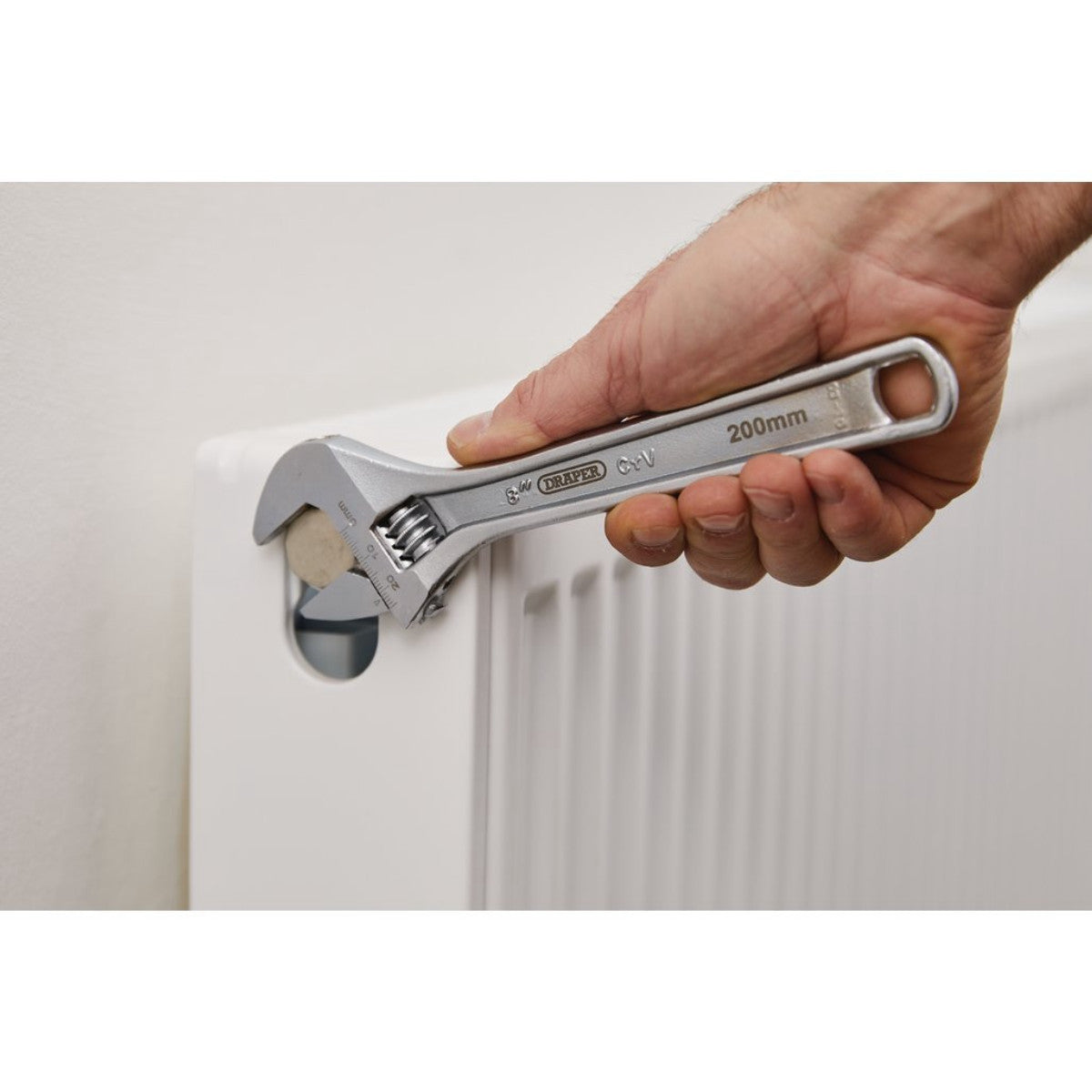 Draper Adjustable Wrench, 200mm, 27mm 70396
