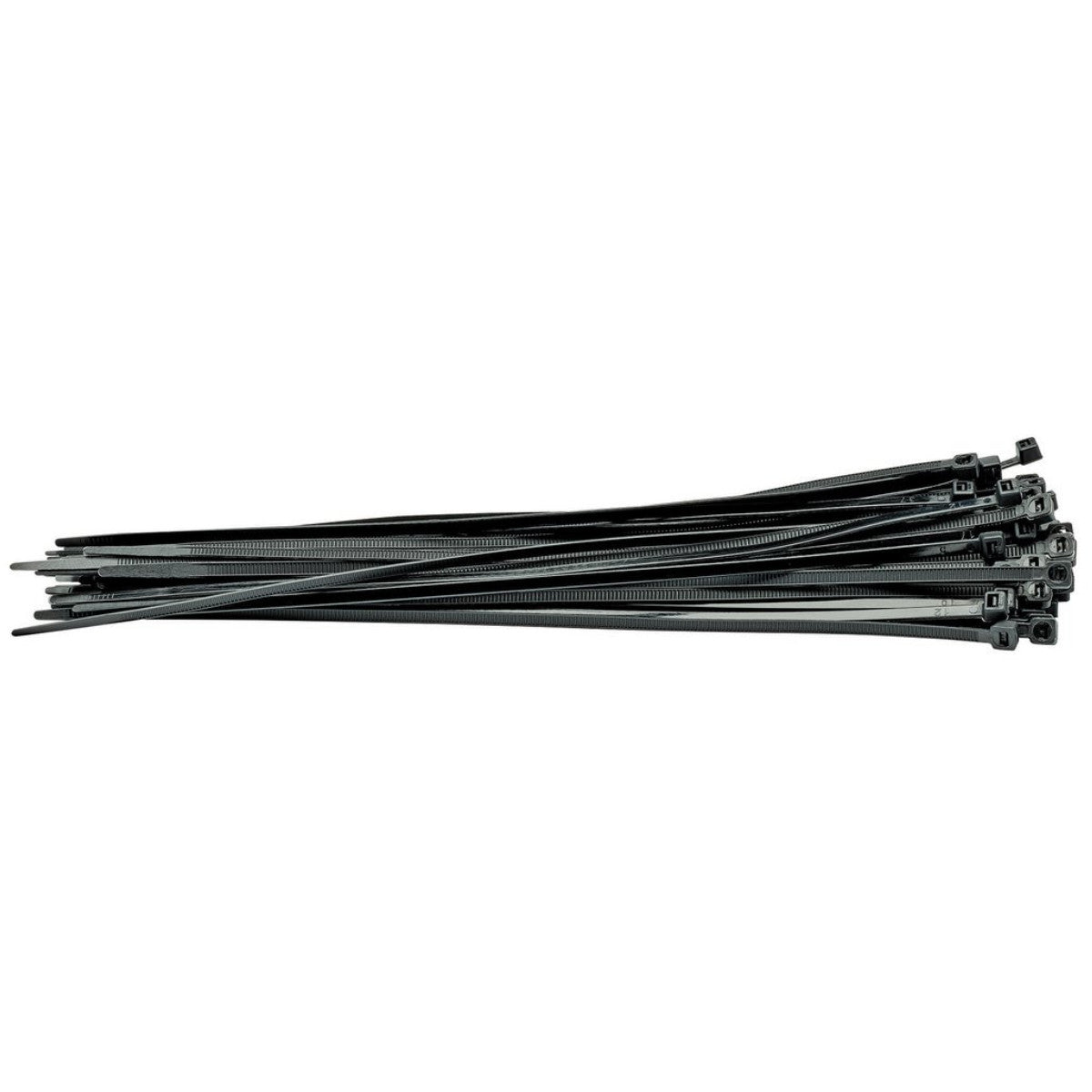 Draper Cable Ties, 4.8 x 300mm, Black (Pack of 100) 70397