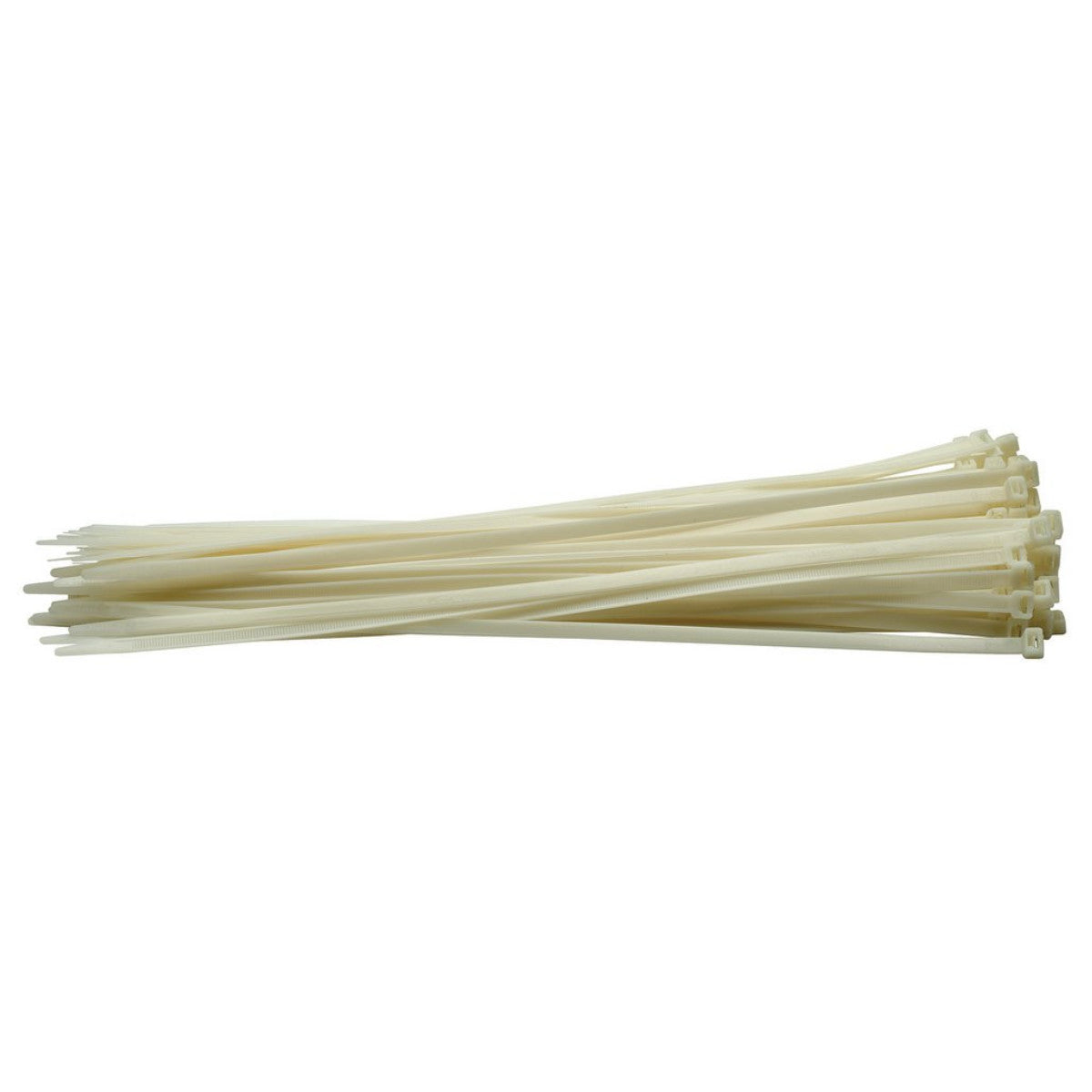 Draper Cable Ties, 8.8 x 500mm, White (Pack of 100) 70410