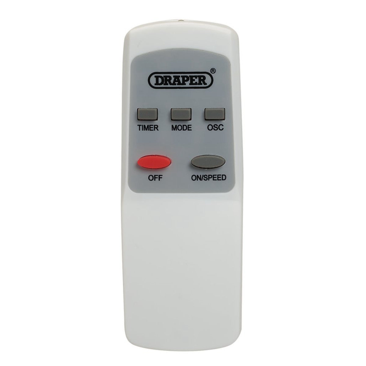 Draper 230V Oscillating Wall Mounted Fan with Remote Control, 16"/400mm, 3 Speed 70975
