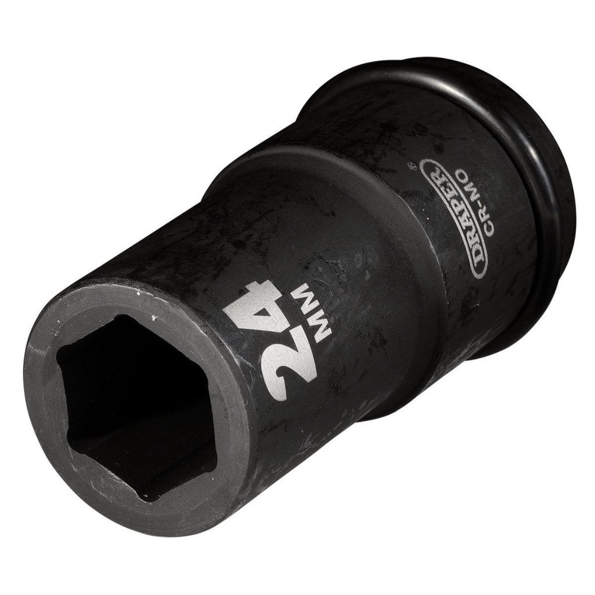 Draper Hi-TORQ Deep Impact Socket, 3/4" Sq. Dr., 24mm 71883