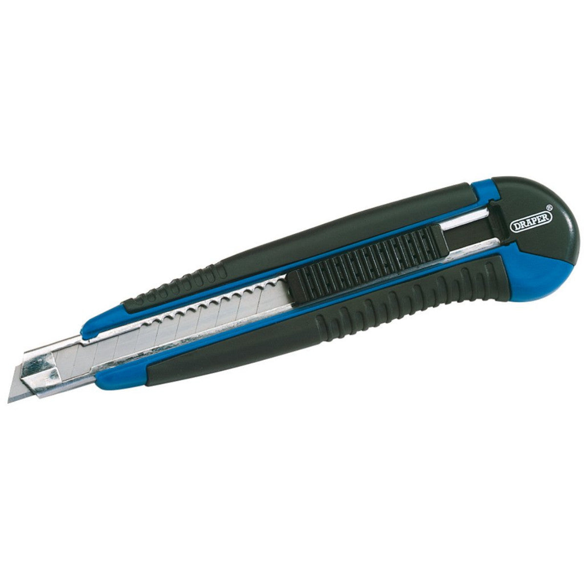 Draper Retractable Knife with 12 Segment Blade, 9mm 72145