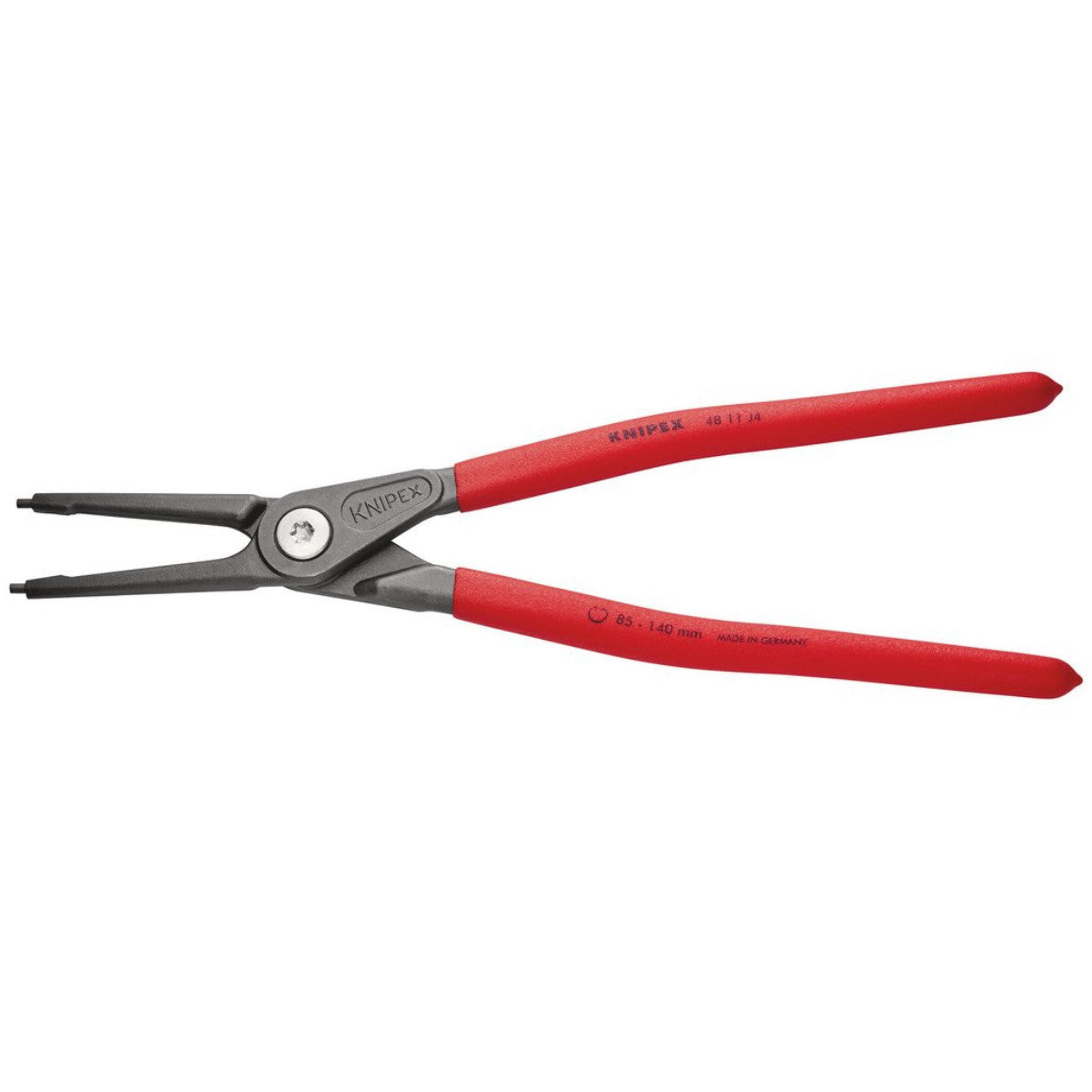 Knipex 48 11 J4 SB Precision Circlip Pliers For Internal Circlips In Bore Holes, 320mm 75081