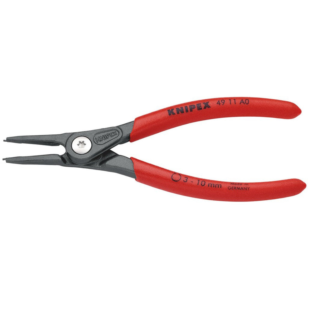 Knipex 49 11 A0 SB Precision Circlip Pliers For External Circlips On Shafts, 140mm 75088