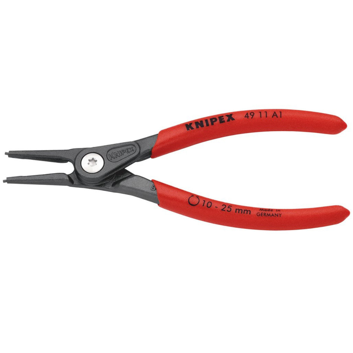 Knipex 49 11 A1 SB Precision Circlip Pliers For External Circlips On Shafts, 140mm 75089
