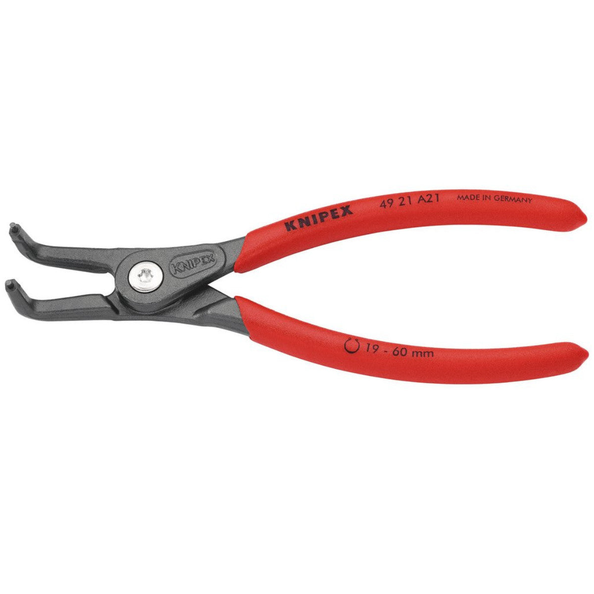 Knipex 49 21 A21 SB Precision Circlip Pliers For External Circlips On Shafts, 165mm 75095
