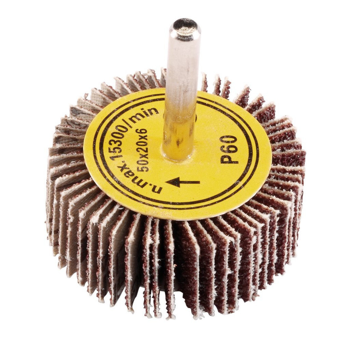 Draper Abrasive Flap Wheel, 50 x 20mm, 60 Grit 76452