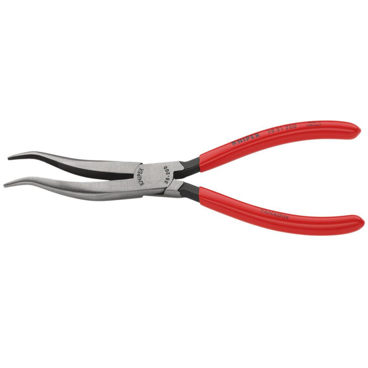 Knipex 38 31 200 Mechanics' Bent Nose Pliers, 200mm 76812