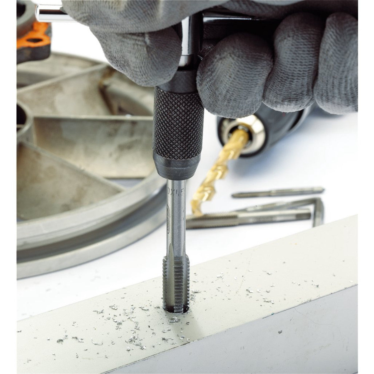 Draper Metric Tap and Holder Set (6 Piece) 79202