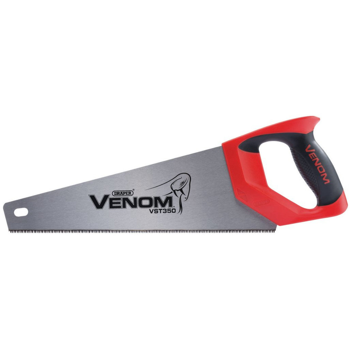 Draper Venom Second Fix Triple Ground Tool Box Saw, 350mm, 11tpi/12ppi 80878