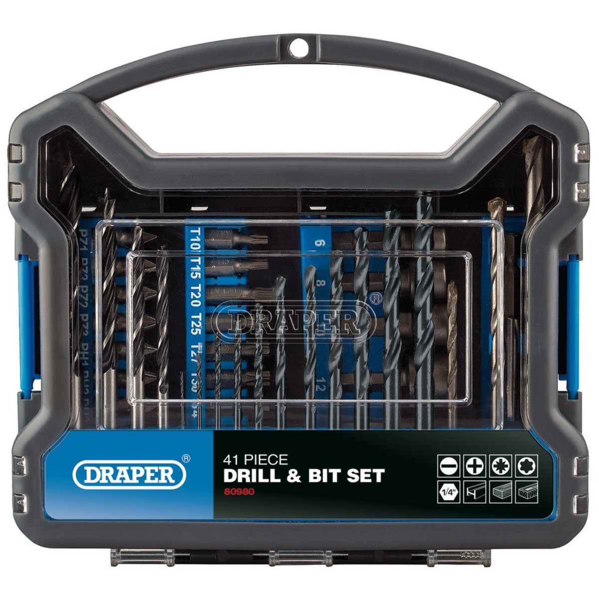 Draper Drill Bit and Accessory Kit (41 Piece) 80980