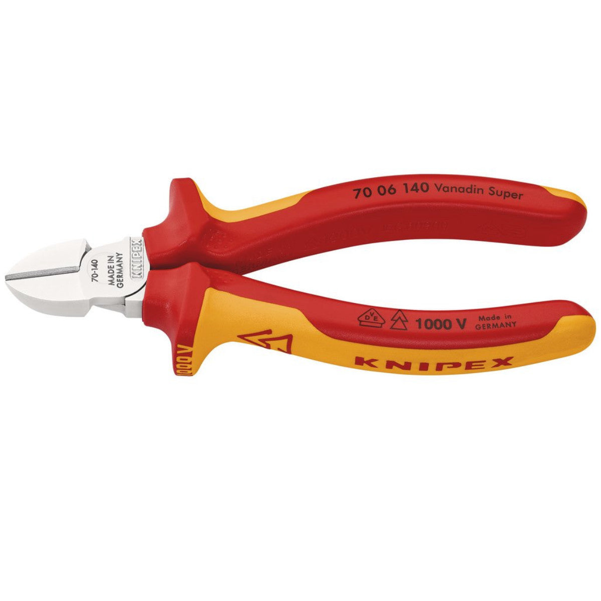 Knipex 70 06 140 SBE VDE Diagonal Cutter, 140mm 81254
