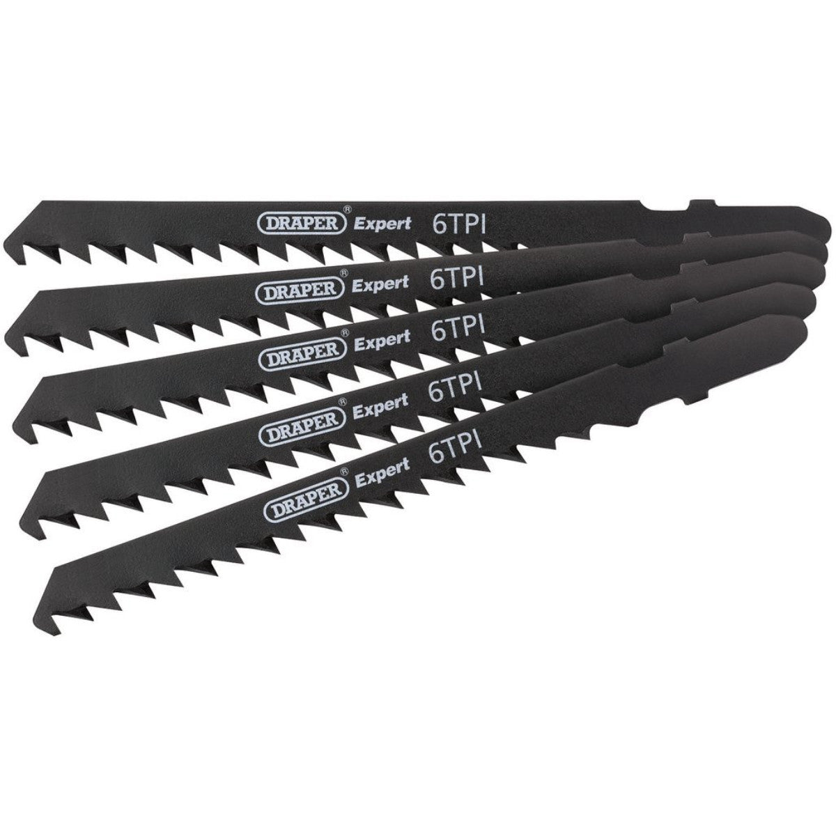 Draper Expert Jigsaw Blade Set, 100mm (5 Piece) 81726