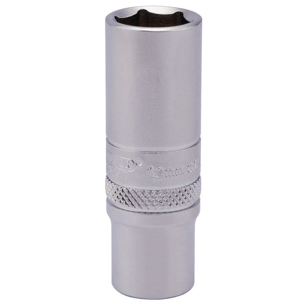 Draper Expert 6 Point Deep Socket, 1/4" Sq. Dr., 12mm 82142