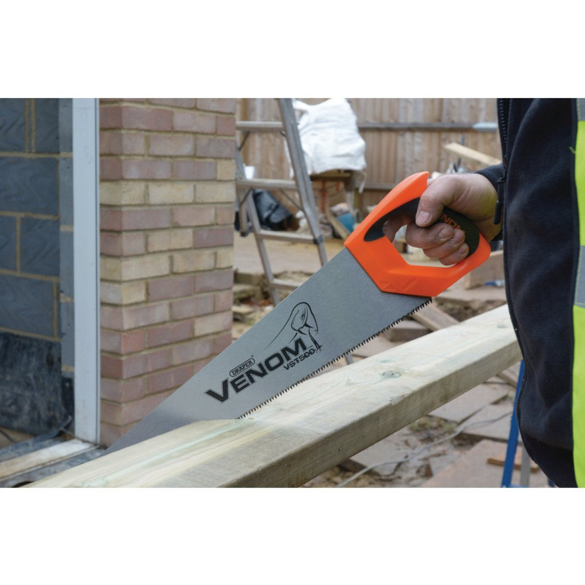 Draper Venom First Fix Triple Ground Handsaw, 500mm, 7tpi/8ppi 82201