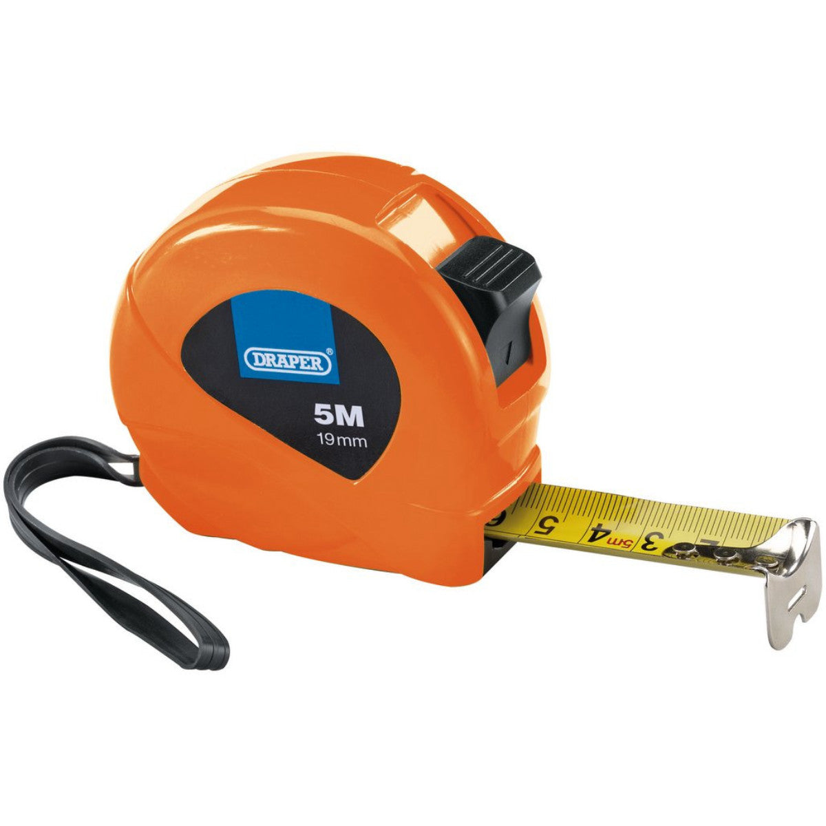 Draper Measuring Tapes, 5m/16ft x 19mm, 3 Colours (Dispenser of 12) 82437