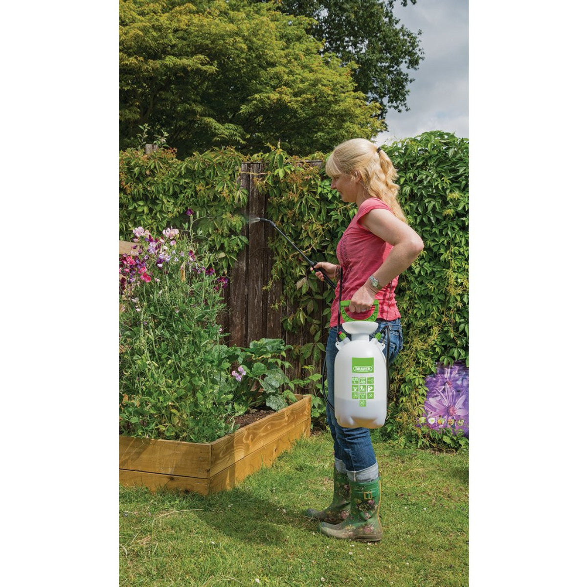 Draper Pressure Sprayer, 6.25L, with Mini Sprayer, 1L 82464