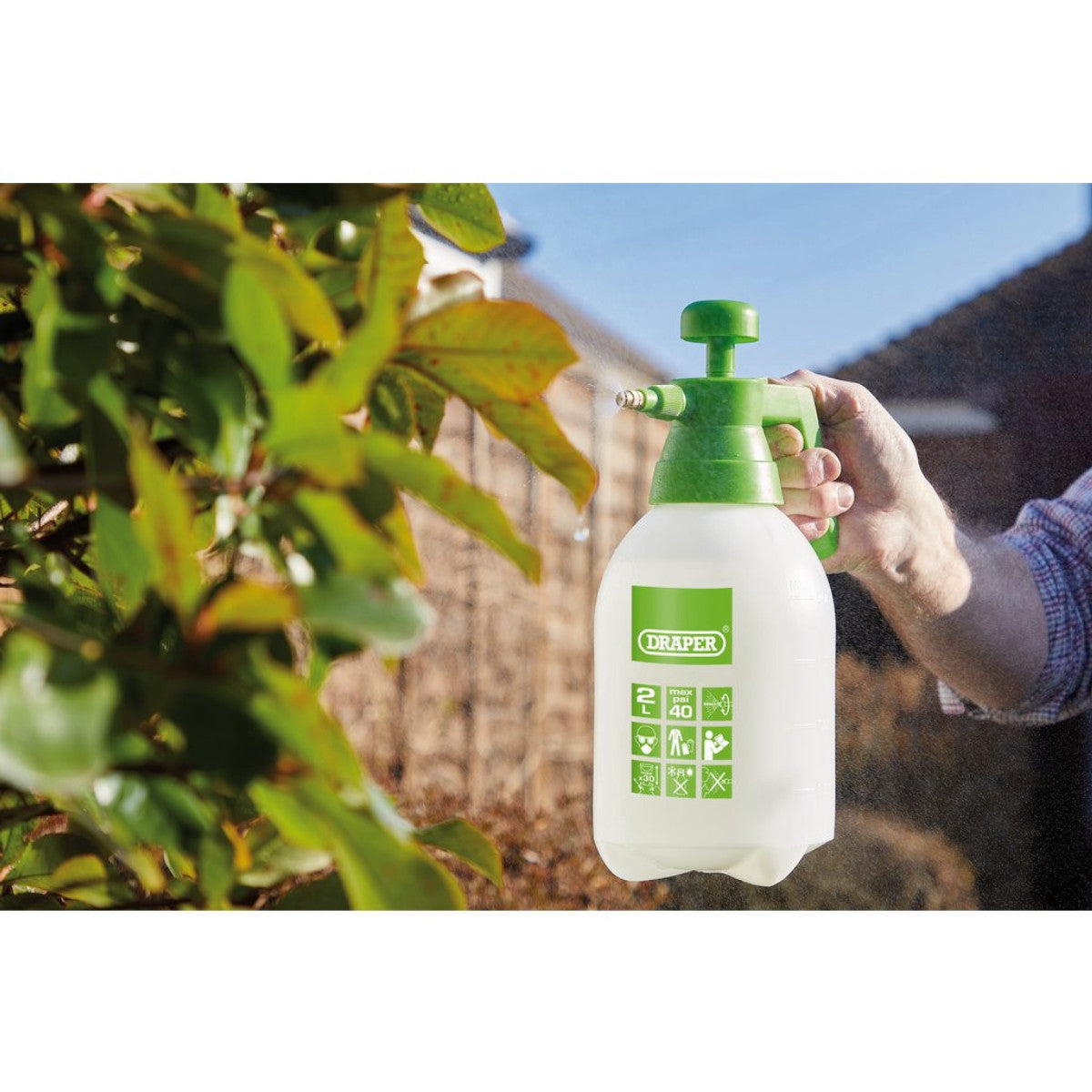 Draper Handheld Pump Action Pressure Sprayer, 2.5L 82467