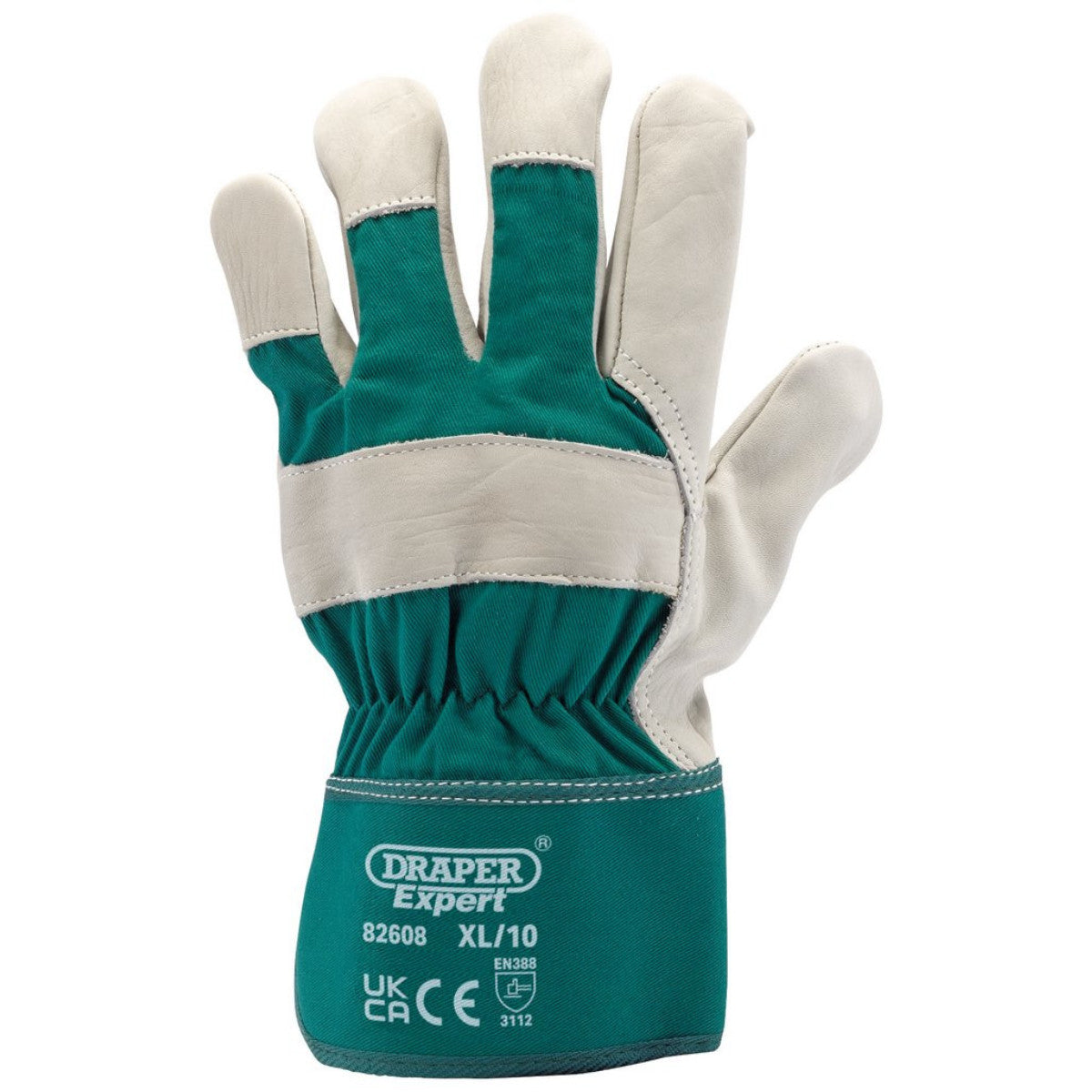 Draper Expert Premium Leather Gardening Gloves, Extra Large 82608