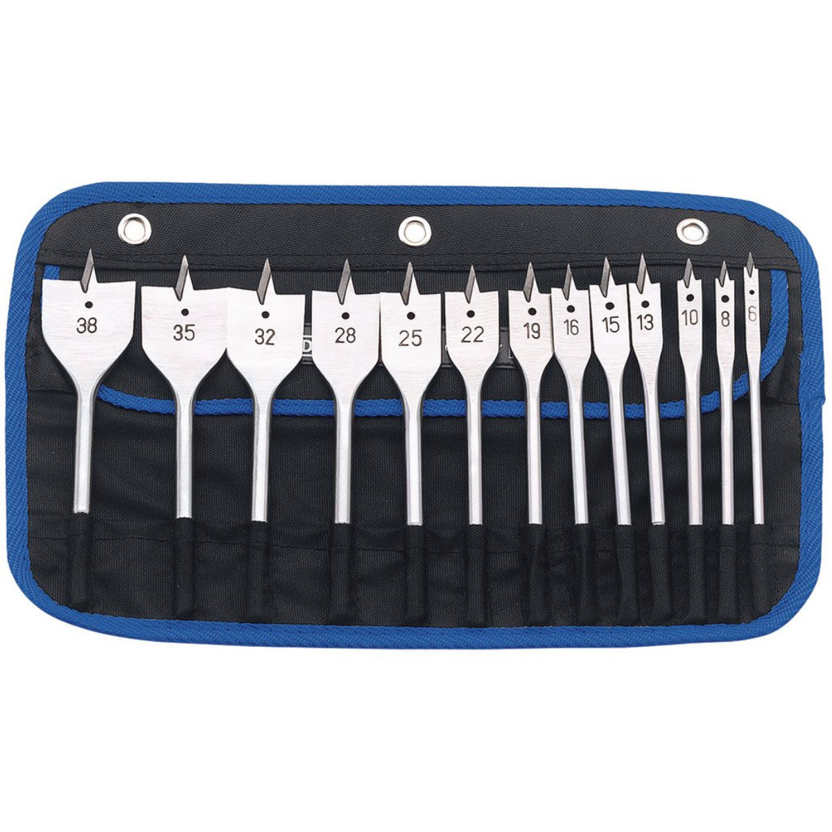 Draper Flat Wood Bit Set (13 Piece) 82634