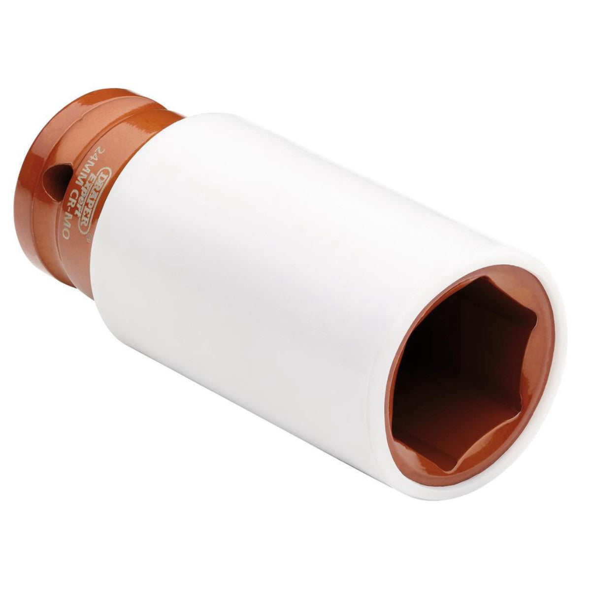 Draper HI-TORQ Wheel Nut Socket for Alloy Wheels, 1/2" Sq. Dr. (24mm) 83059