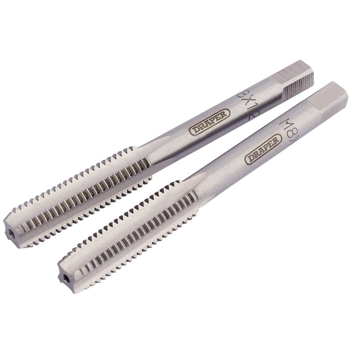 Draper Coarse Hand Taps Taper and Plug, 8mm 83800