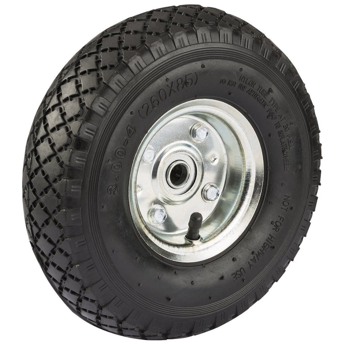 Draper Pneumatic Rubber Wheel, 258mm 83966
