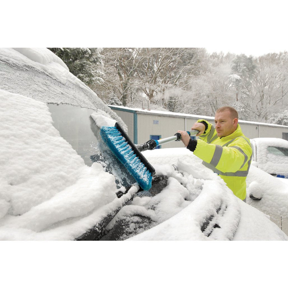 Draper Flow Through Telescopic Washing Brush, 3m 85068