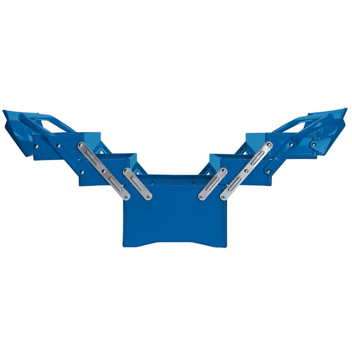 Draper Extra-Long Four Tray Cantilever Tool Box, 495mm, Blue 86671