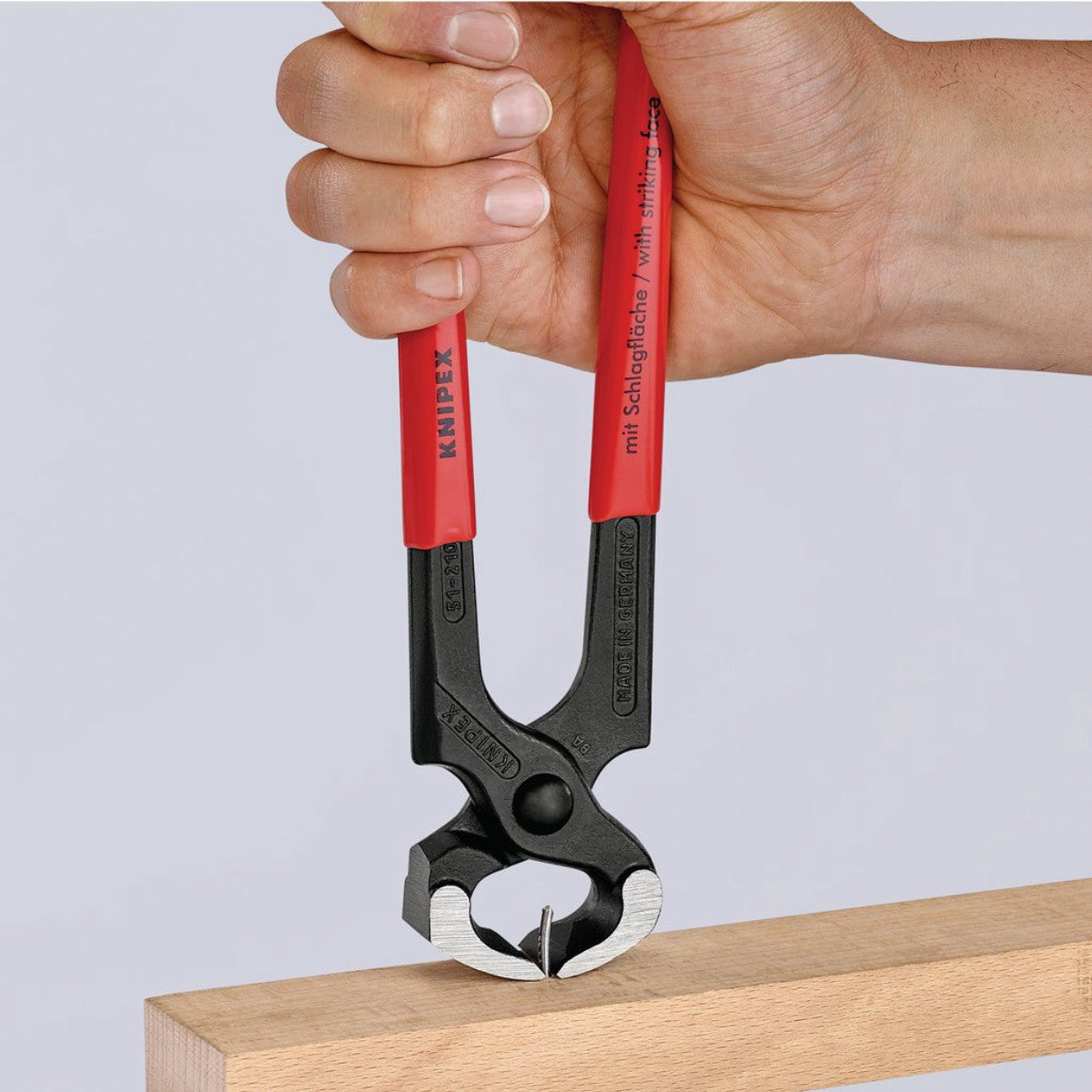 Knipex 51 01 210 SBE Hammerhead Style Carpenters' Pincers, 210mm 87153